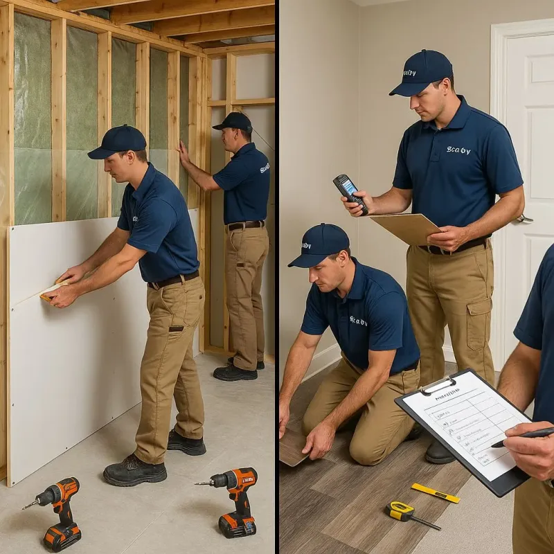 Repairs and Reconstruction process in Bolingbrook, IL