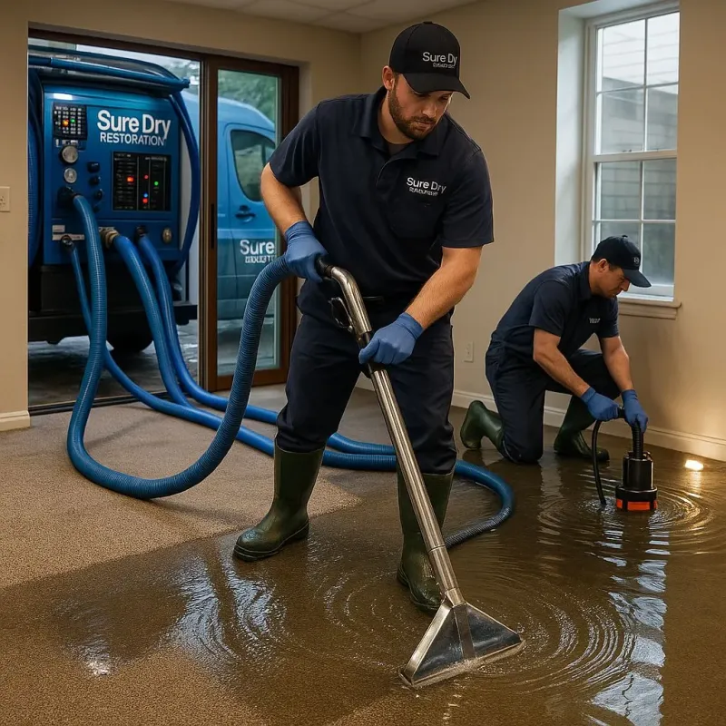 Water Extraction and Removal process in Bolingbrook, IL